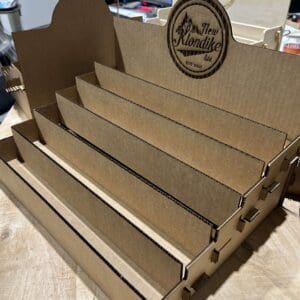 Cardboard Product Display