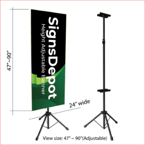 Height Adjustable Banner