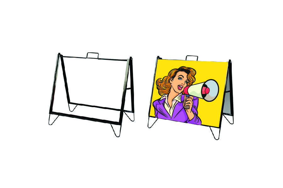 Light Duty Metal Frame Sandwich Boards - Image 3