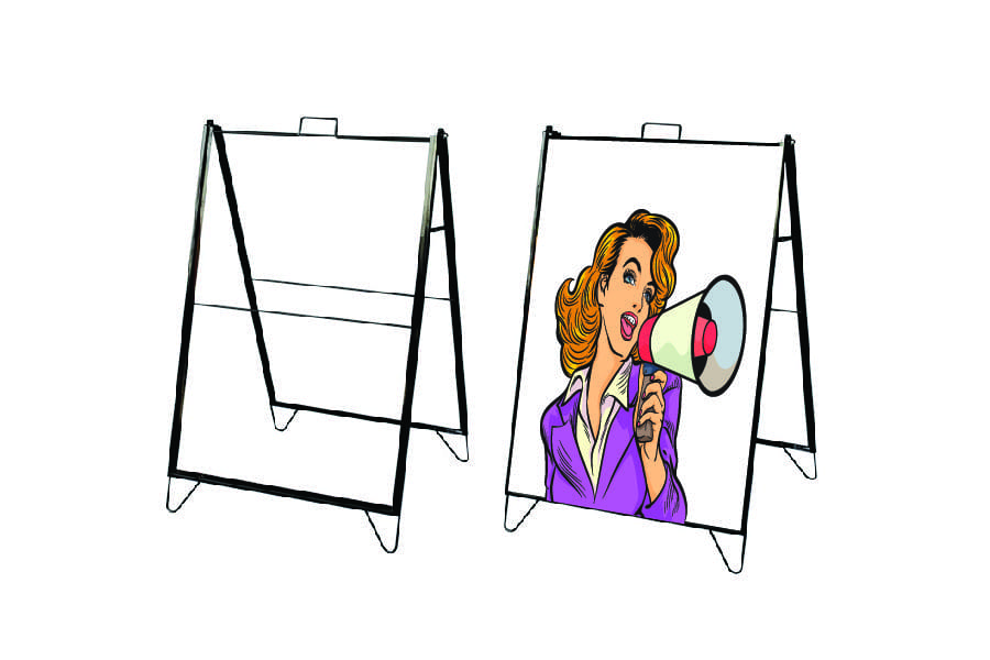 Light Duty Metal Frame Sandwich Boards