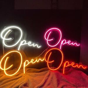 Custom Open Neon Signs